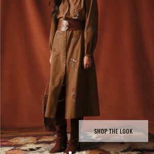 Sezane Anyna embroidered Dress size 38